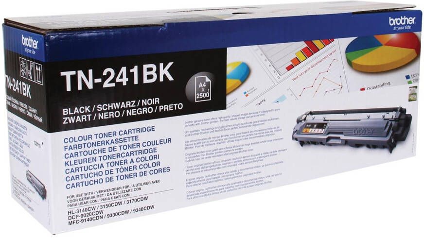 Brother TN-241BK tonercartridge 1 stuk(s) Origineel Zwart (TN-241BK)