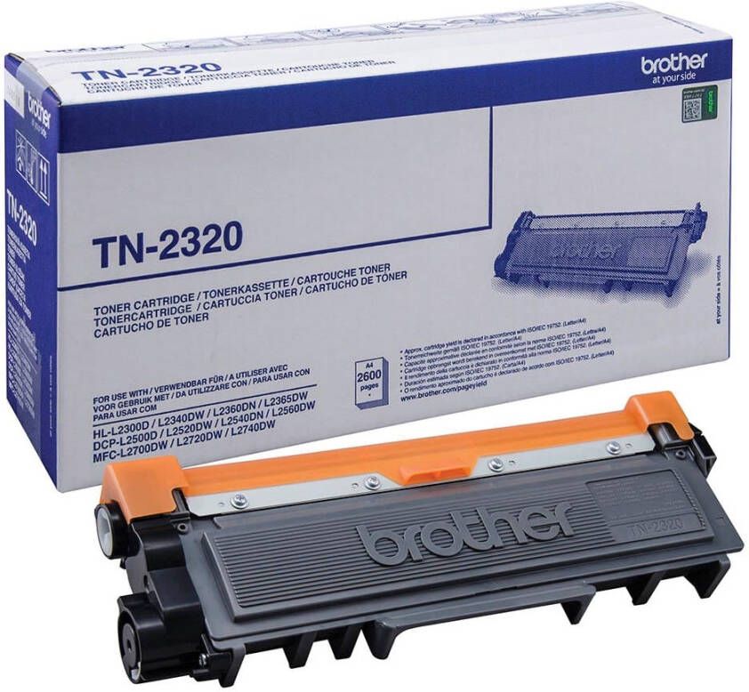 Brother TN-2320 tonercartridge 1 stuk(s) Origineel Zwart (TN-2320)