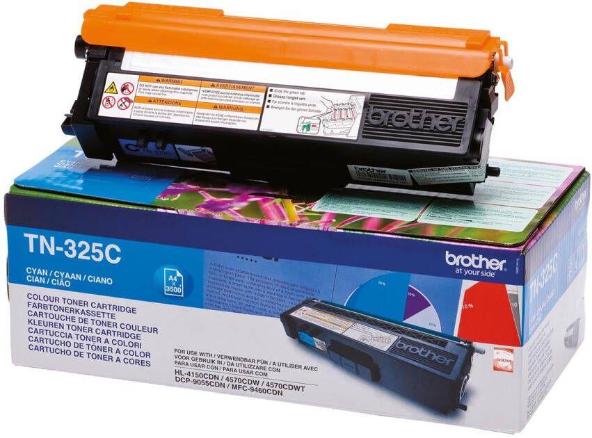 Brother TN-325C tonercartridge 1 stuk(s) Origineel Cyaan (TN-325C)