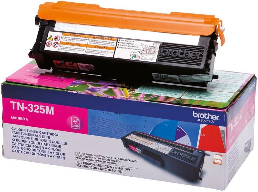 Brother TN-325M tonercartridge 1 stuk(s) Origineel Magenta (TN-325M)