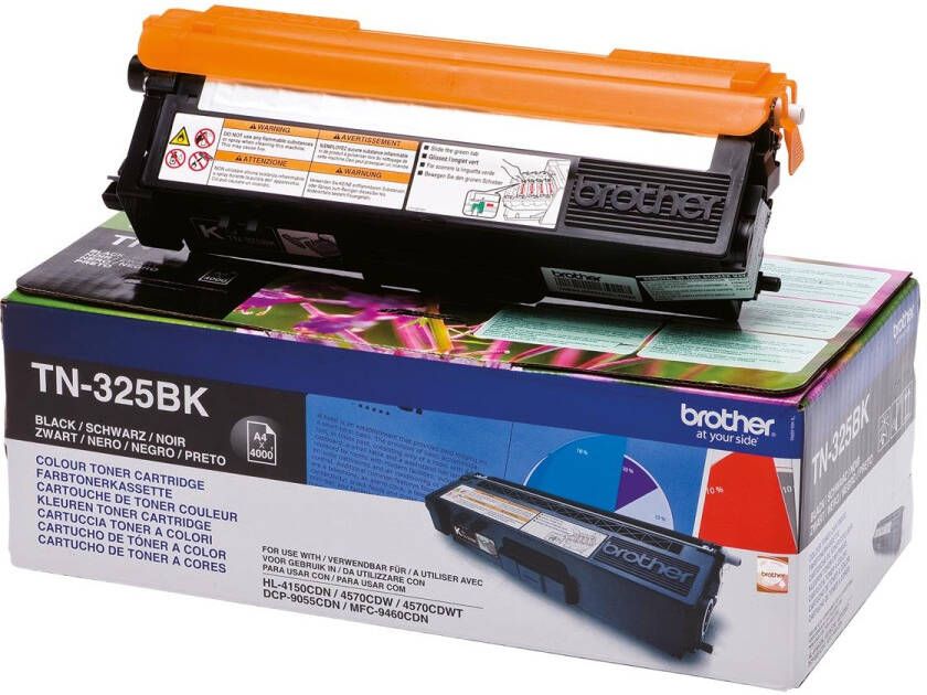 Brother TN325BK tonercartridge 1 stuk(s) Origineel Zwart (TN-325BK)