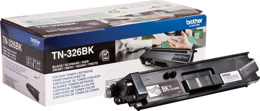 Brother TN-326BK tonercartridge 1 stuk(s) Origineel Zwart (TN-326BK)