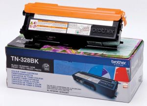 Brother TN-328BK tonercartridge 1 stuk(s) Origineel Zwart (TN-328BK)