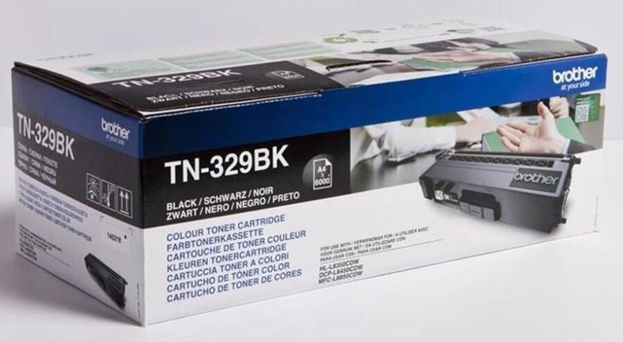 Brother TN-329BK tonercartridge 1 stuk(s) Origineel Zwart (TN-329BK)