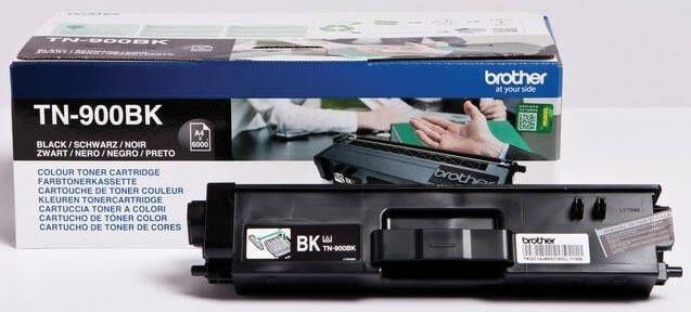 Brother TN-900BK tonercartridge 1 stuk(s) Origineel Zwart (TN-900BK)