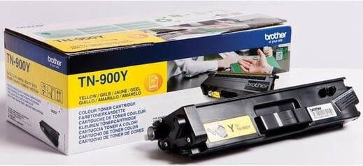 Brother TN-900Y tonercartridge 1 stuk(s) Origineel Geel (TN-900Y)
