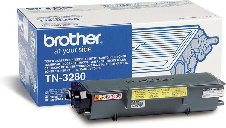 Brother TN-3280 tonercartridge 1 stuk(s) Origineel Zwart (TN-3280)