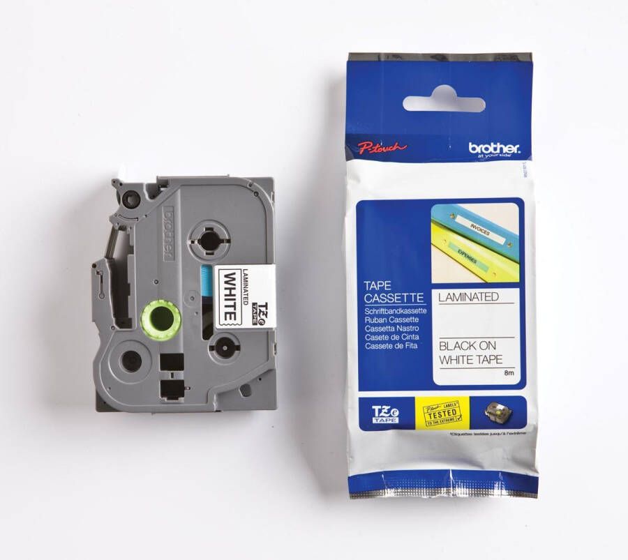 Brother Labeltape P touch TZE261 36mm zwart op wit