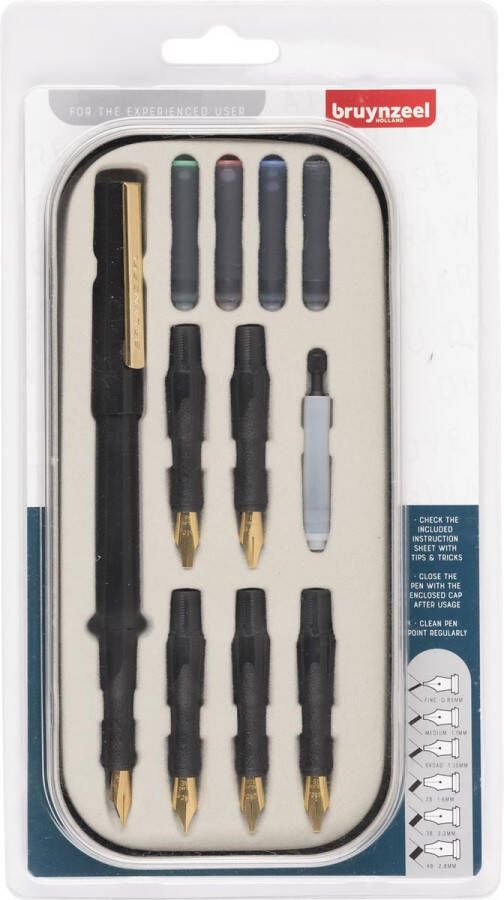 Bruynzeel Kalligrafiepen luxe setà 14 stuks 60344014