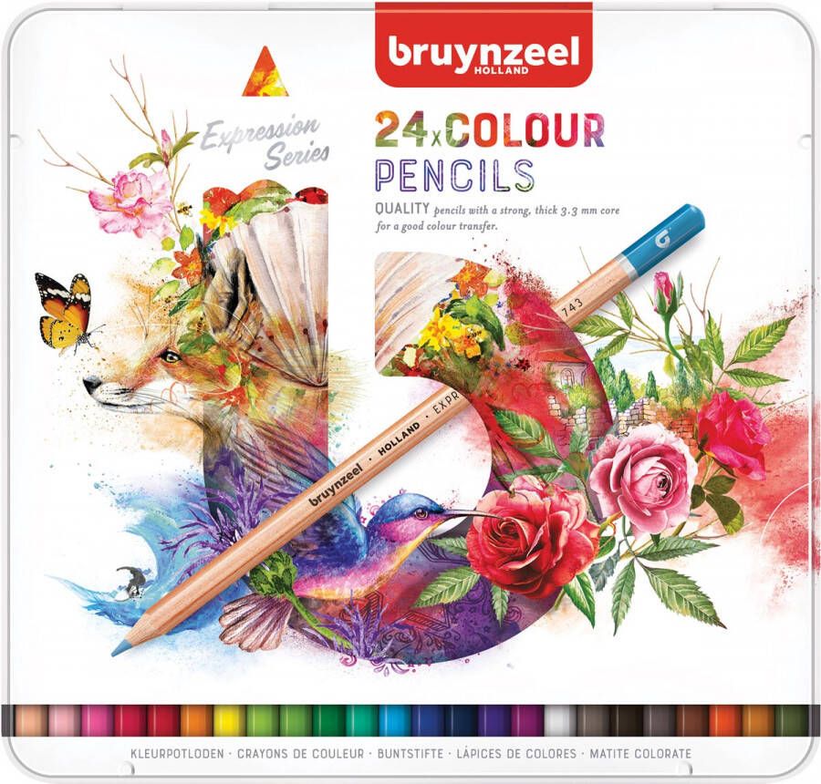 Bruynzeel kleurpotloden Expression doos van 24 stuks