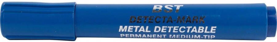 BST detecteerbare permanente marker voedingsindustrie blauw doos van 10 stuks