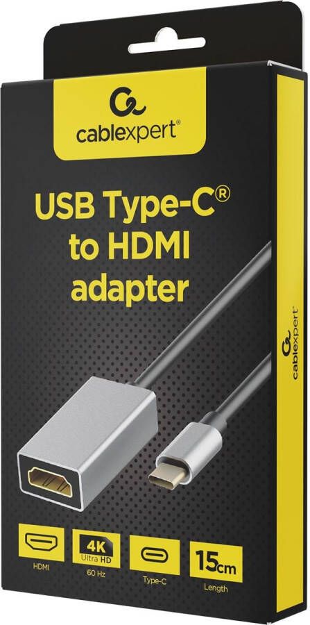 Cablexpert Cablepert adapter USB-C naar HDMI 0 15 m