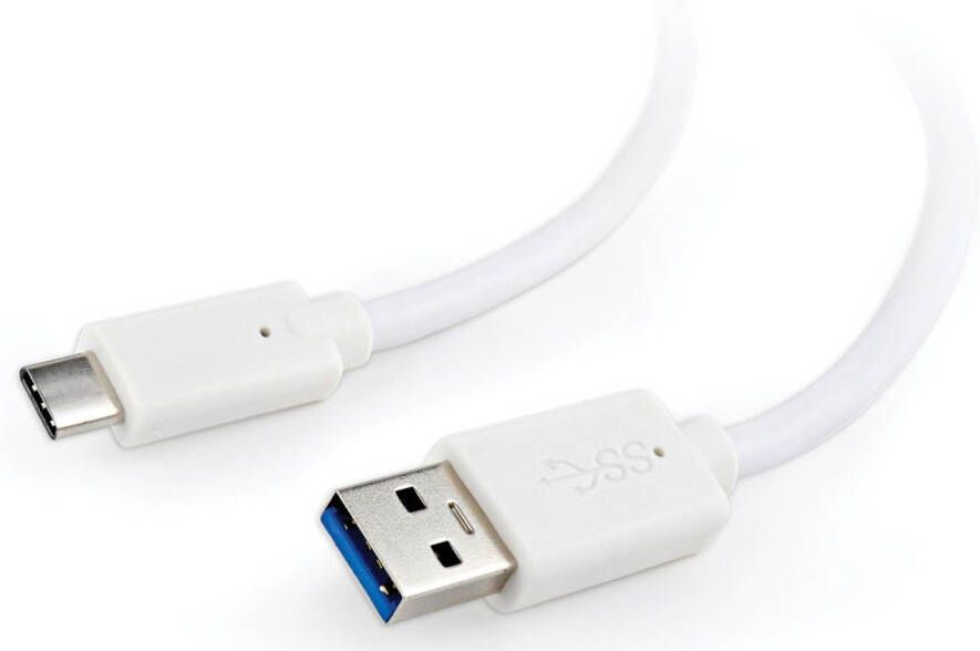 Cablexpert oplaad- en gegevenskabel USB 3.0-stekker naar USB 3.1 type-C-stekker 1 8 m