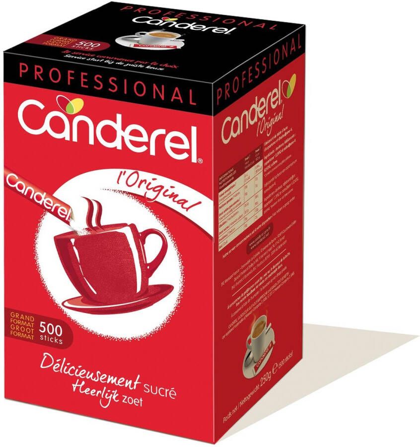 Canderel suikersticks 0 5 g doos van 500 stuks