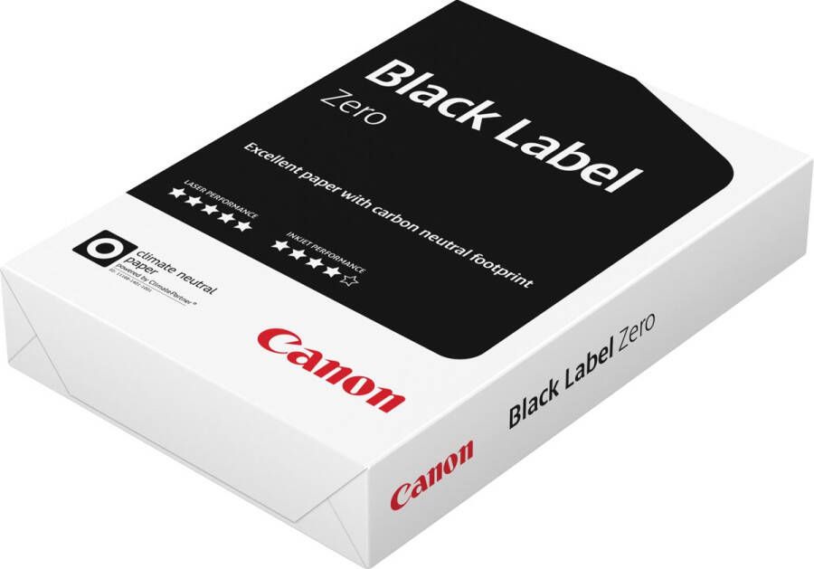 Canon Black Label printpapier ft A4 80 g pak van 500 vel