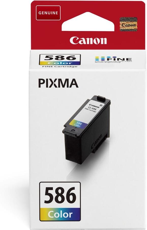 Canon inktcartridge CL-586 180 pagina's OEM 6227C001 3 kleuren