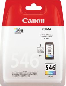 Canon inktcartridge CL-546 180 pagina&apos;s OEM 8289B001 3 kleuren