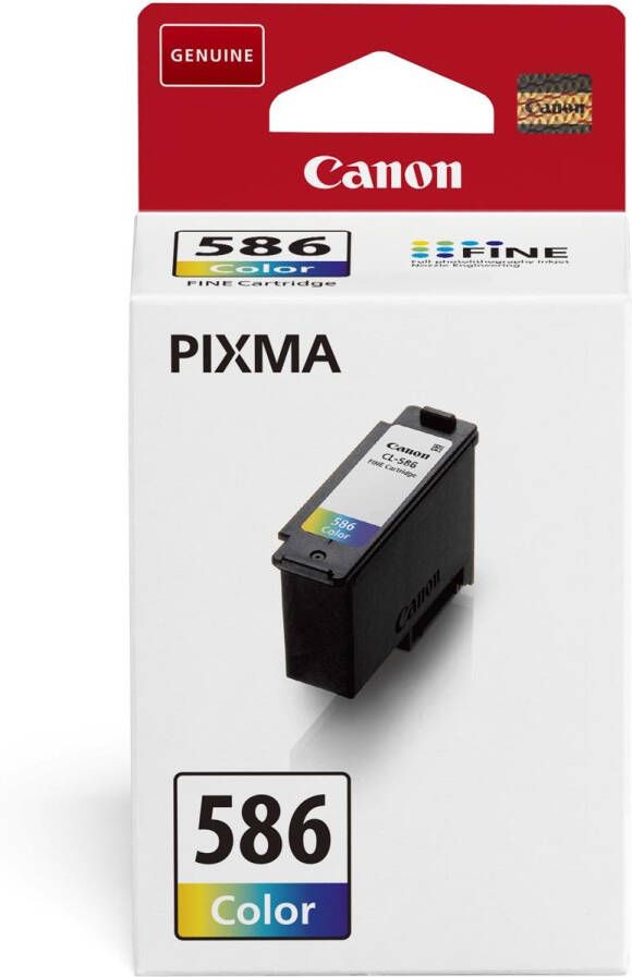 Canon inktcartridge CL-586XL 180 pagina&apos;s OEM 6227C001 3 kleuren