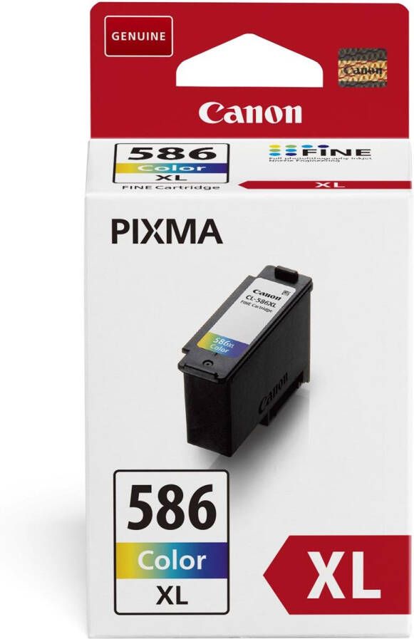 Canon inktcartridge CL-586XL 300 pagina&apos;s OEM 6226C001 3 kleuren