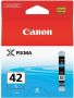 Canon inktcartridge CLI 42C 600 foto&apos s 13 ml OEM 6385B001 cyaan - Thumbnail 1