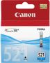 Canon inktcartridge CLI-521C 448 pagina&apos;s OEM 2934B001 cyaan - Thumbnail 1