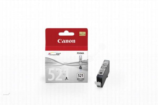 Canon inktcartridge CLI-521GY 1.370 pagina&apos;s OEM 2937B001 grijs
