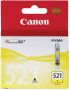 Canon inktcartridge CLI-521Y 447 pagina&apos;s OEM 2936B001 geel - Thumbnail 1