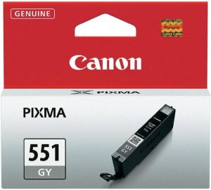 Canon inktcartridge CLI-551GY 780 pagina&apos;s OEM 6512B001 grijs