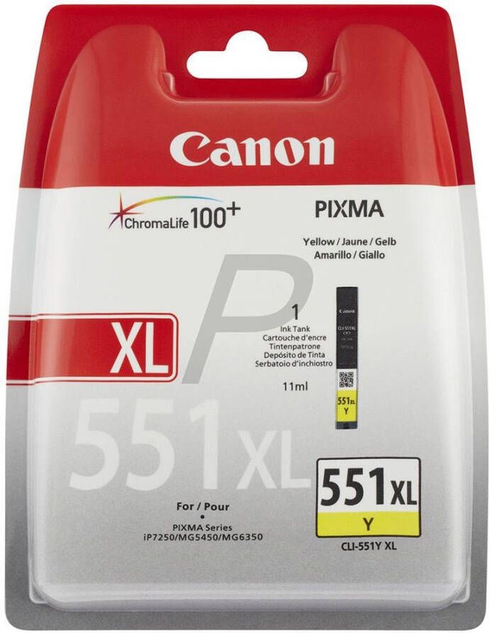 Canon 6446B001 inktcartridge 1 stuk(s) Origineel Hoog (XL) rendement Geel (6446B001)