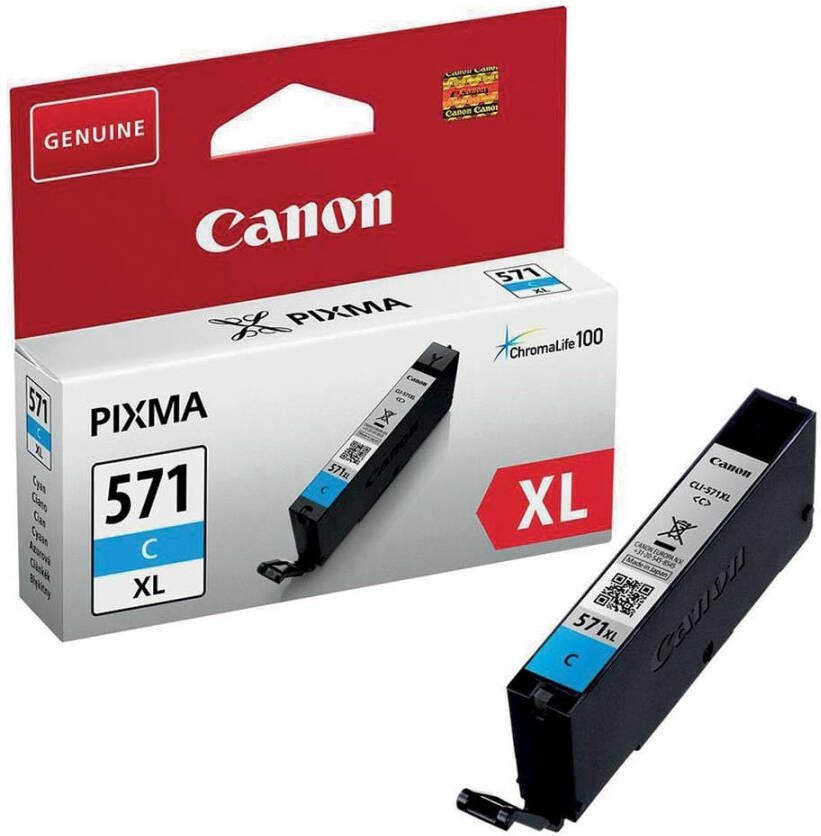 Canon 0332C001 inktcartridge 1 stuk(s) Origineel Hoog (XL) rendement Cyaan (0332C001)