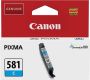 Canon inktcartridge CLI-581C 250 foto&apos;s OEM 2103C001 cyaan - Thumbnail 3