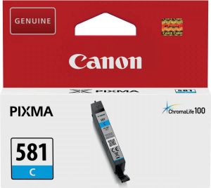 Canon inktcartridge CLI-581C 259 pagina&apos;s OEM 2103C001 cyaan