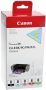 Canon CLI 8 BK PC PM R G inktcartridge zwart en vier kleuren standard capacity combopack blister met alarm - Thumbnail 1