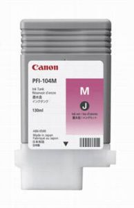 Canon inktcartridge PFI 104M 130 ml OEM 3631B001 magenta