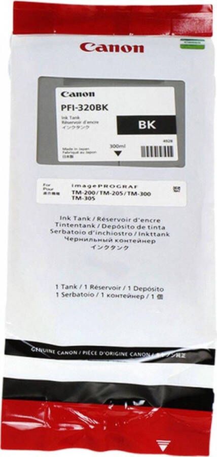 Canon inktcartridge PFI-320 300 ml OEM 2890C001 zwart