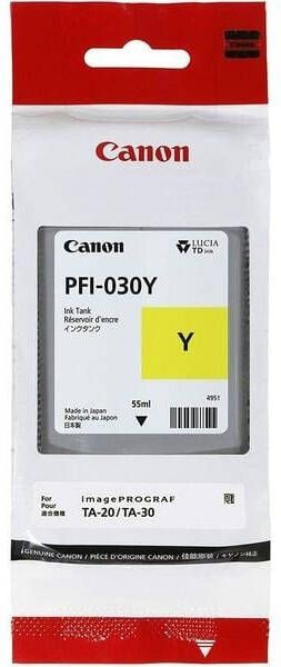 Canon inktcartridge PFI-320 300 ml OEM 2893C001 geel