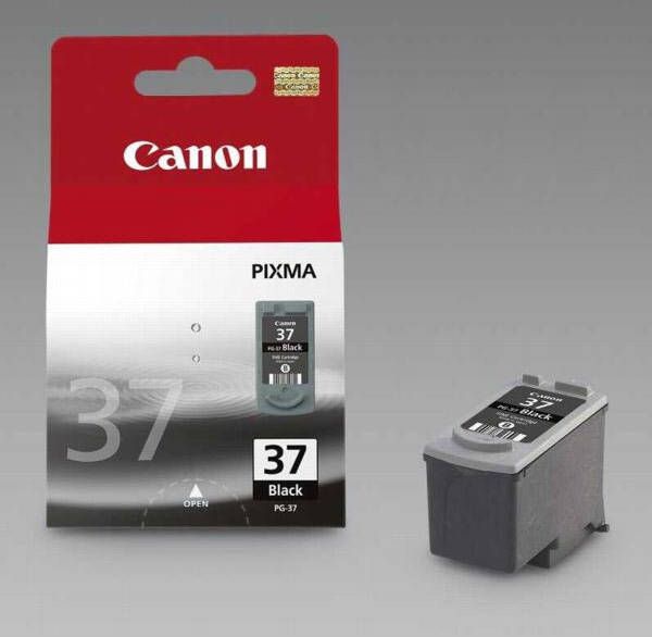 Canon inktcartridge PG-37 219 pagina&apos;s OEM 2145B001 zwart