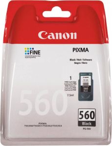 Canon inktcartridge PG-560XL 400 pagina&apos;s OEM 3712C001 zwart