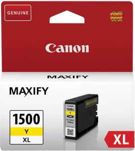 Canon inktcartridge PGI-1500XL 935 pagina&apos;s OEM 9195B001 geel