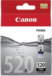 Canon inktcartridge PGI520BK 324 pagina&apos;s OEM 2932B001 zwart