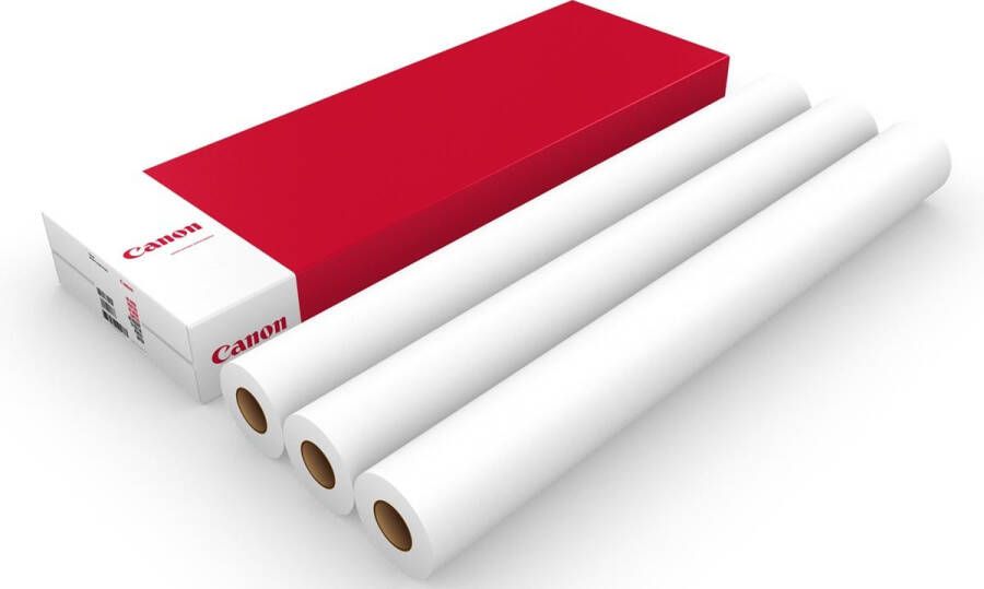 Canon plotterpapier Draft ft 914 mm x 50 m 75 g pak van 3 rollen