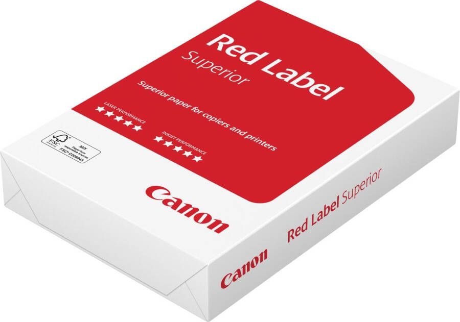 Canon Red Label Zero Superior printpapier ft A4 80 g pak van 500 vel