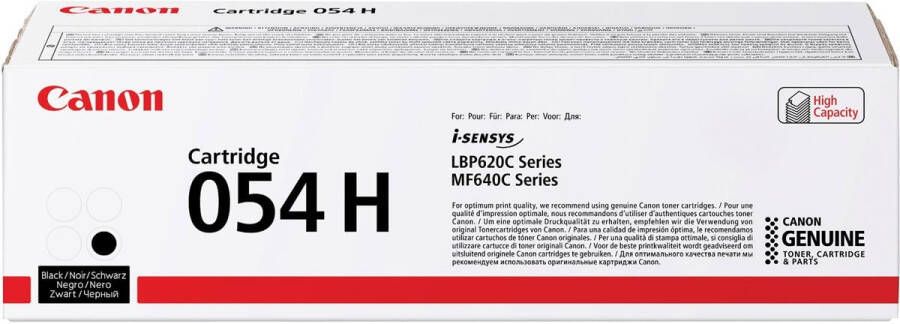 Canon toner 054 H 3.100 pagina&apos;s OEM 3028C002 zwart