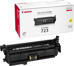 Canon toner 723Y 8.500 pagina&apos s OEM 2641B002 geel