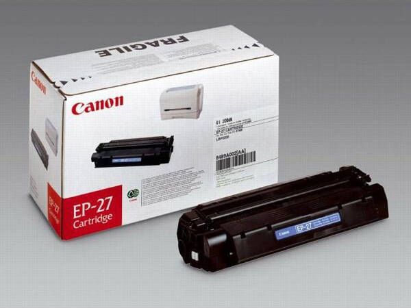 Canon EP-27 tonercartridge 1 stuk(s) Origineel Zwart (8489A002)