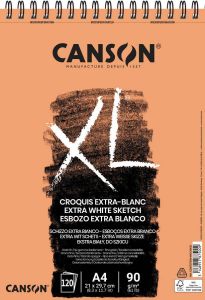 Canson schetsblok XL Extra White ft 21 x 29 7 cm (A4)