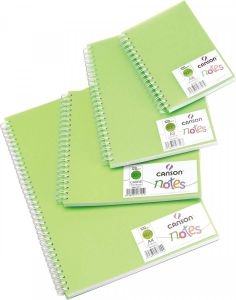Canson schetsboek Notes ft A5 groen