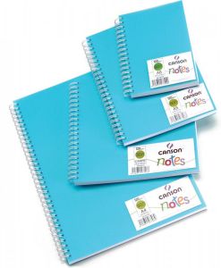 Canson schetsboek Notes ft A6 blauw
