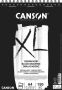 Canson tekenblok XL 150g mÂ² ft A4 40 vel zwart - Thumbnail 1