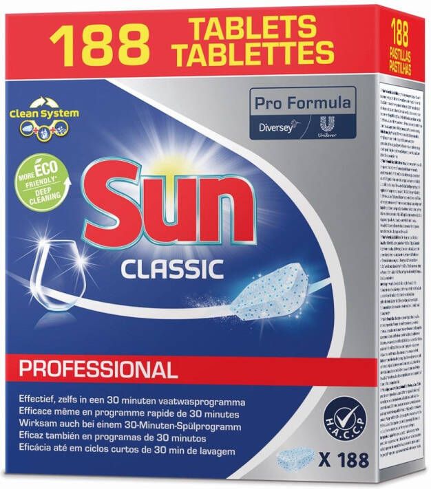 Capri-Sun Classic vaatwastabletten doos van 188 stuks